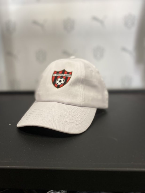 Šiltovka FC SPARTAK TRNAVA / biela - color logo KIDS